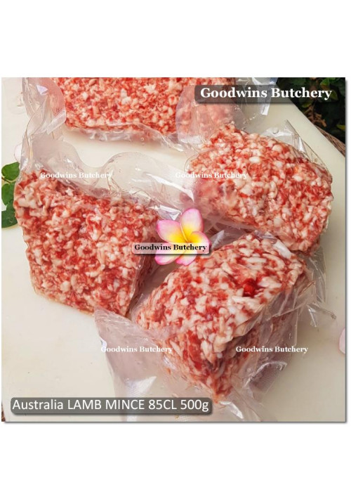 Australia LAMB MINCE 85CL daging domba muda giling frozen 500g